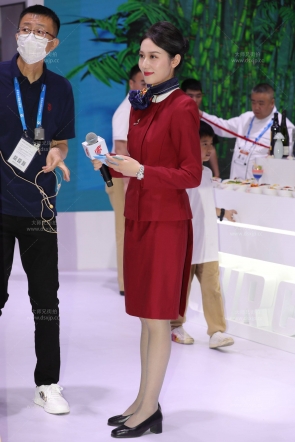 国际航空空姐主持人