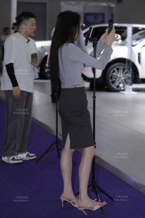制服完美汽车主播OL